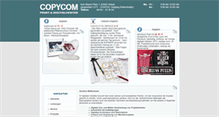 Desktop Screenshot of copycom.de