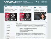 Tablet Screenshot of copycom.de